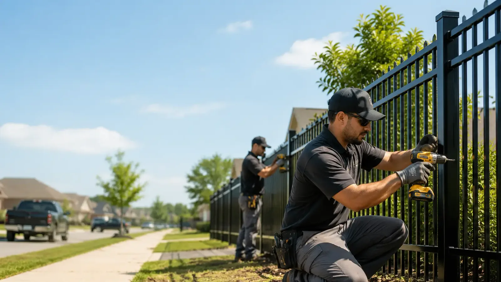Metal Fence Installation in Muncie, IN